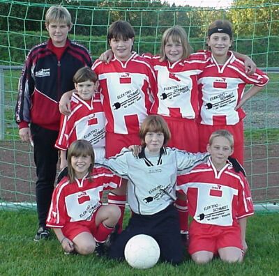U12 Mädchenmannschaft 2001/2002