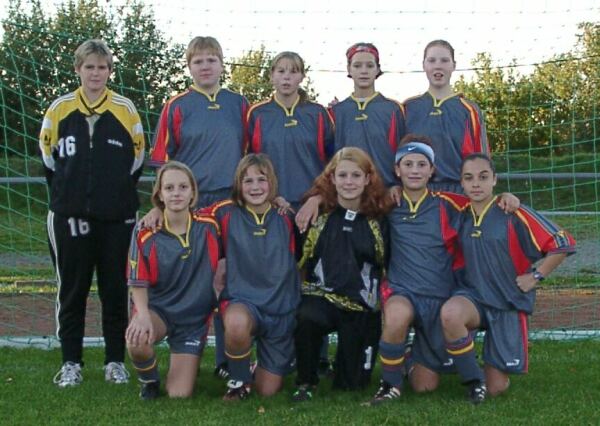 U14 Mädchenmannschaft 2001/2002