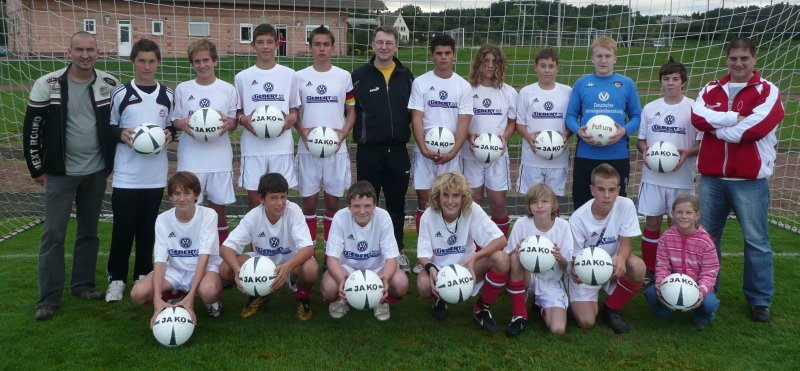C Jugend Mannschaftsfoto 2008