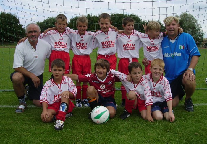 F Jugend Mannschaftsfoto 2008